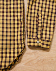 【NATURAL HIKING CLUB / NHC SURVEY SHIRT III (YELLOW CHECK) / SIZE M】