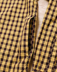 【NATURAL HIKING CLUB / NHC SURVEY SHIRT III (YELLOW CHECK) / SIZE M】