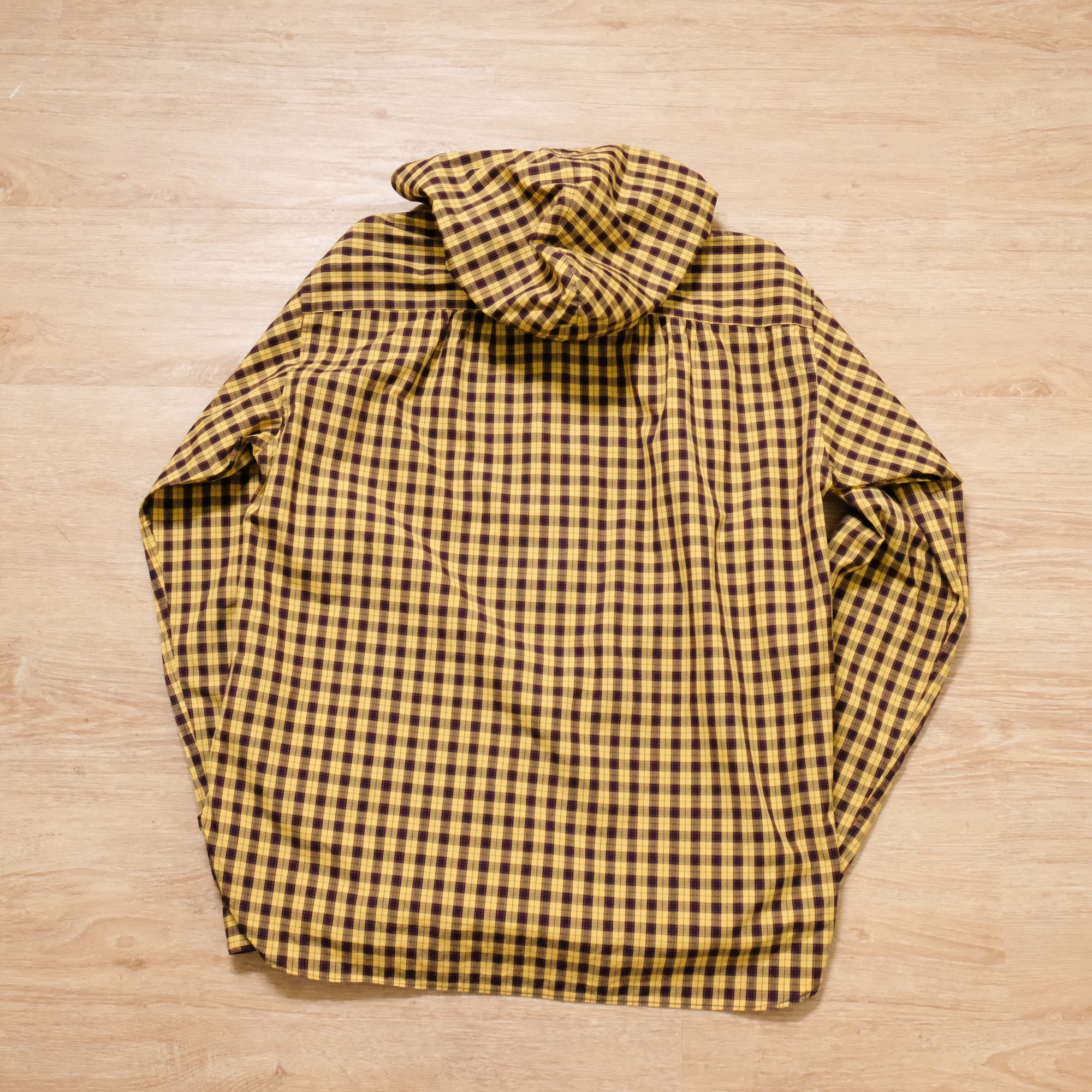 【NATURAL HIKING CLUB / NHC SURVEY SHIRT III (YELLOW CHECK) / SIZE M】