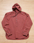 【NATURAL HIKING CLUB / NHC SURVEY SHIRT III (RED CHECK) / SIZE M】