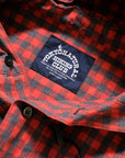 【NATURAL HIKING CLUB / NHC SURVEY SHIRT III (RED CHECK) / SIZE M】