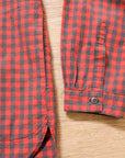 【NATURAL HIKING CLUB / NHC SURVEY SHIRT III (RED CHECK) / SIZE M】