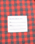 【NATURAL HIKING CLUB / NHC SURVEY SHIRT III (RED CHECK) / SIZE M】