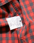 【NATURAL HIKING CLUB / NHC SURVEY SHIRT III (RED CHECK) / SIZE M】