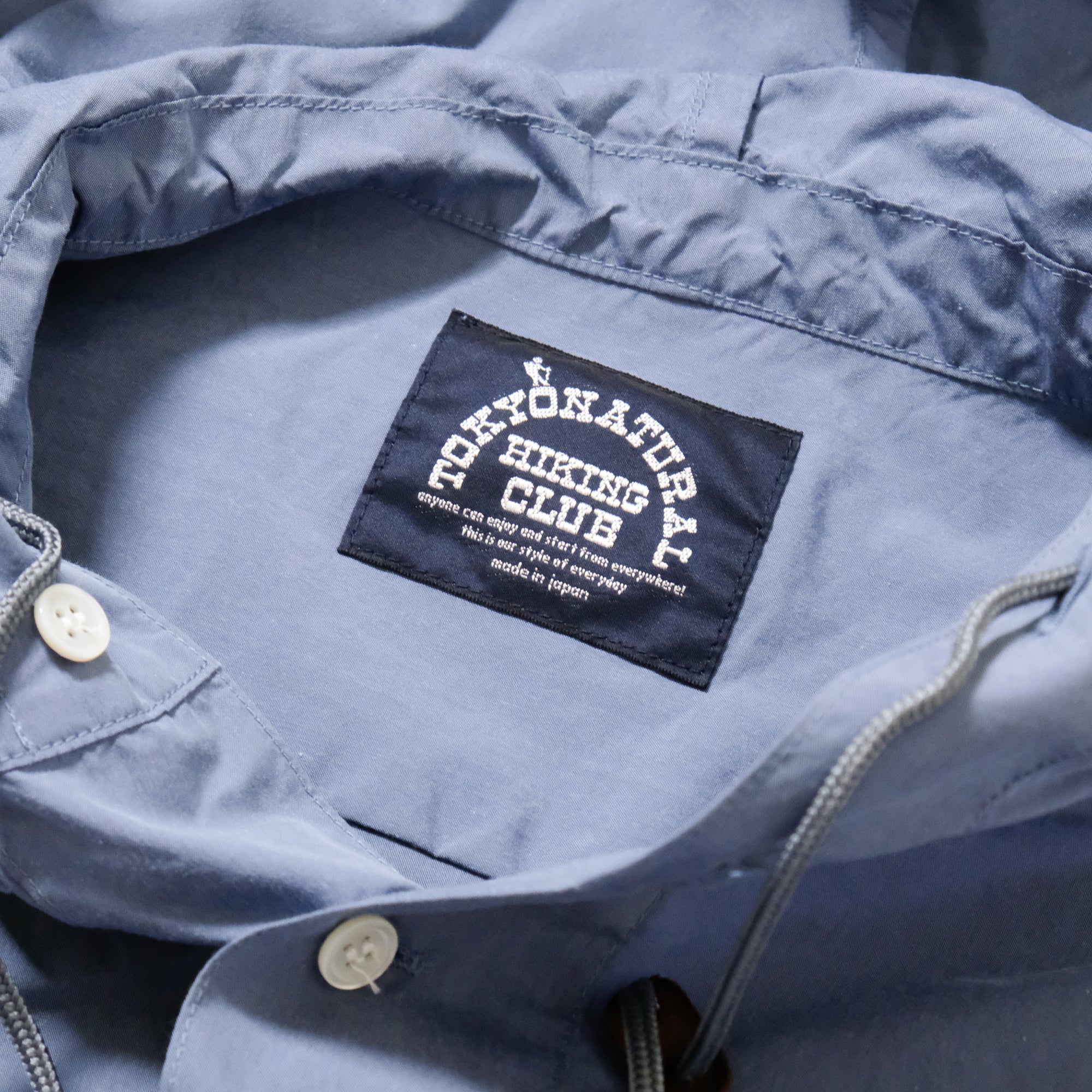 【NATURAL HIKING CLUB / NHC SURVEY SHIRT III (BLUE) / SIZE M】