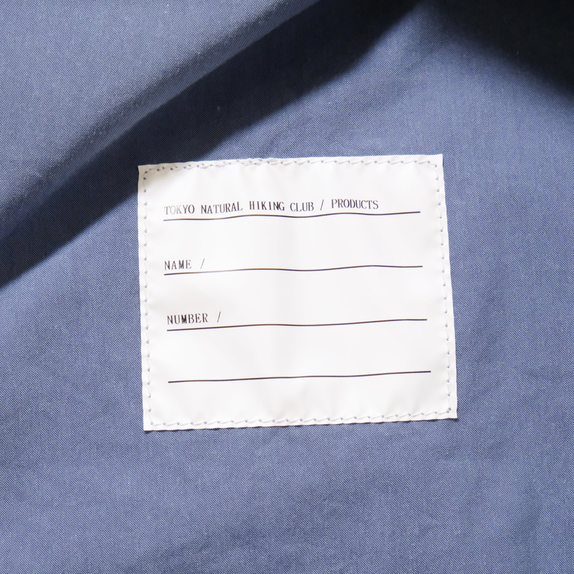 【NATURAL HIKING CLUB / NHC SURVEY SHIRT III (BLUE) / SIZE M】