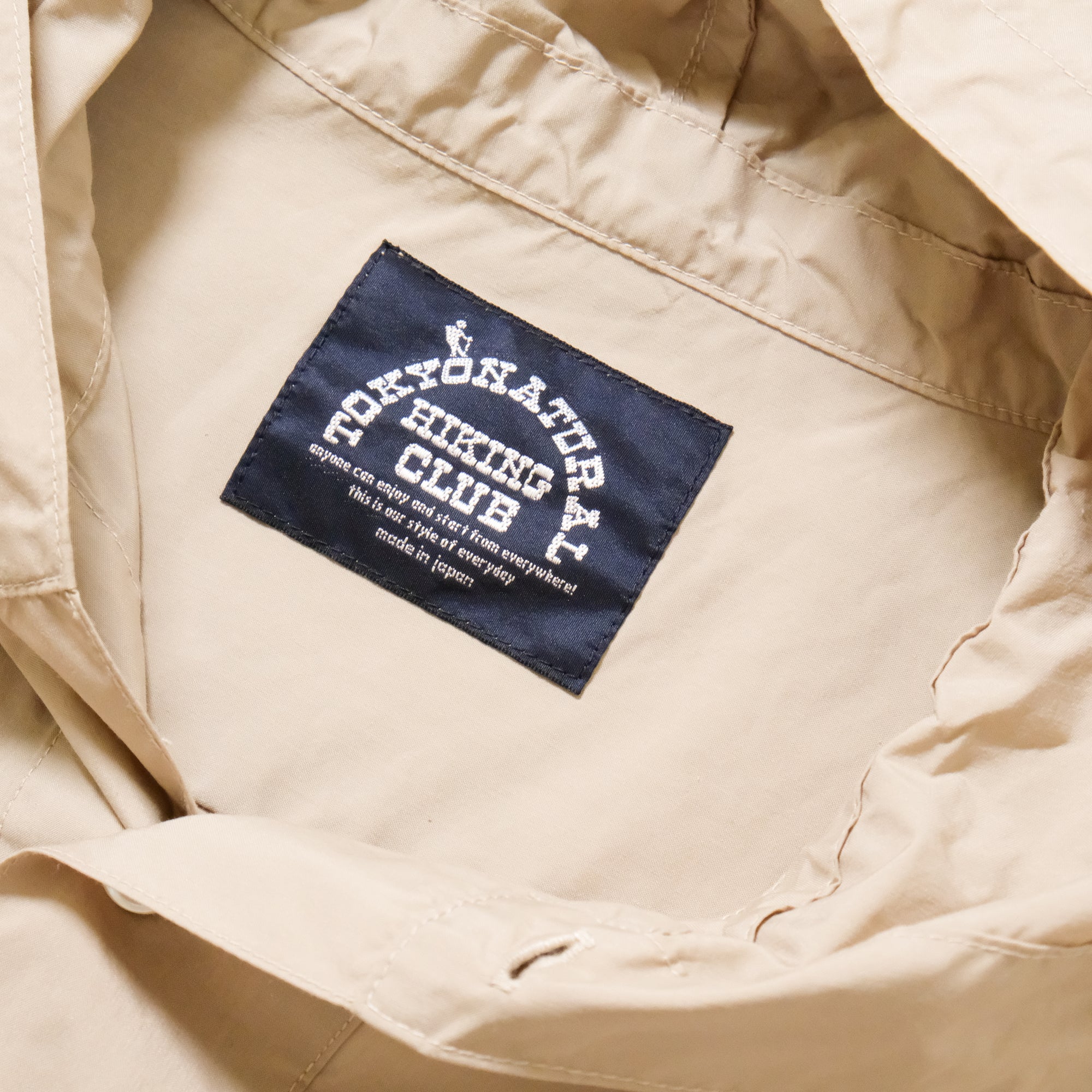 【NATURAL HIKING CLUB / NHC SURVEY SHIRT III (BEIGE) / SIZE M】