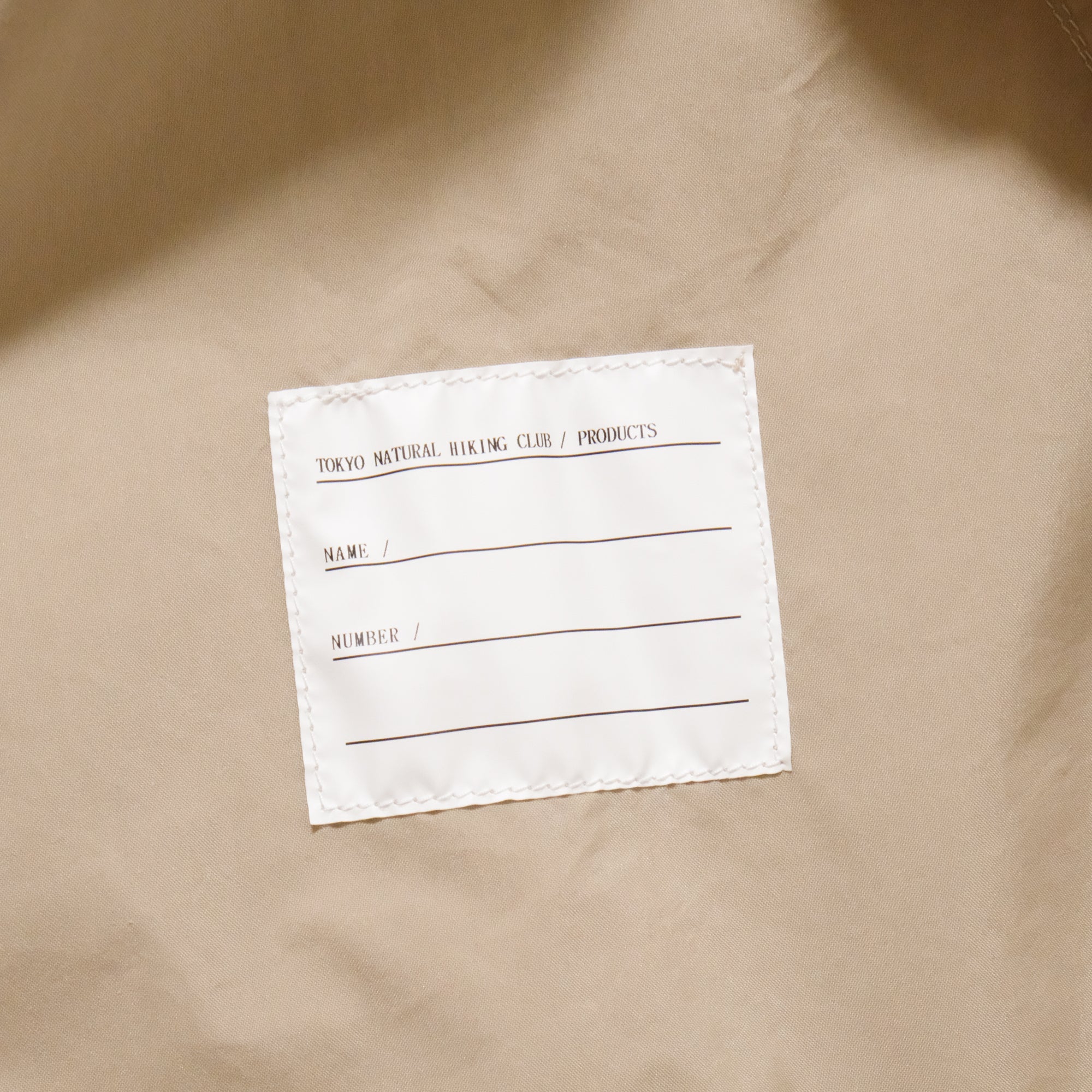 【NATURAL HIKING CLUB / NHC SURVEY SHIRT III (BEIGE) / SIZE M】