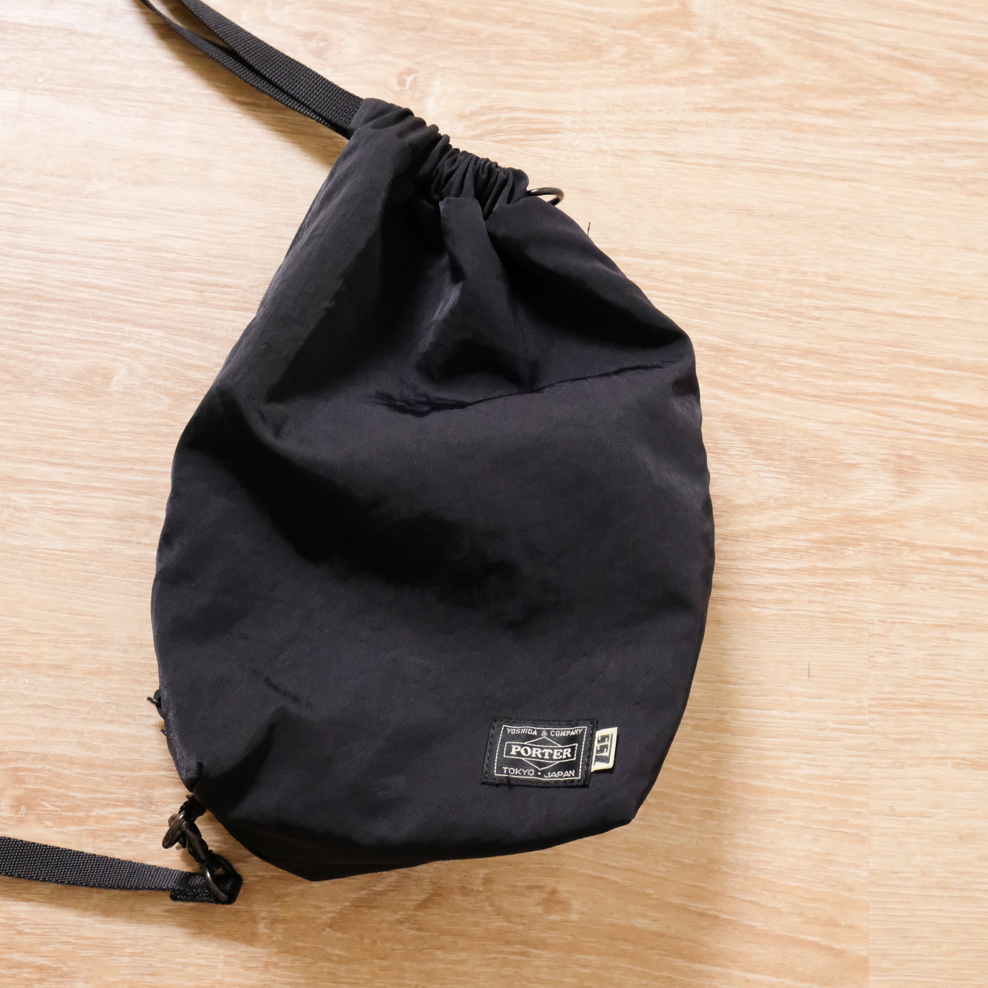 【PORTER YOSHIDA x BEAMS SSZ / 2WAY SACOCHE DRAWSTRING BAG / OS】