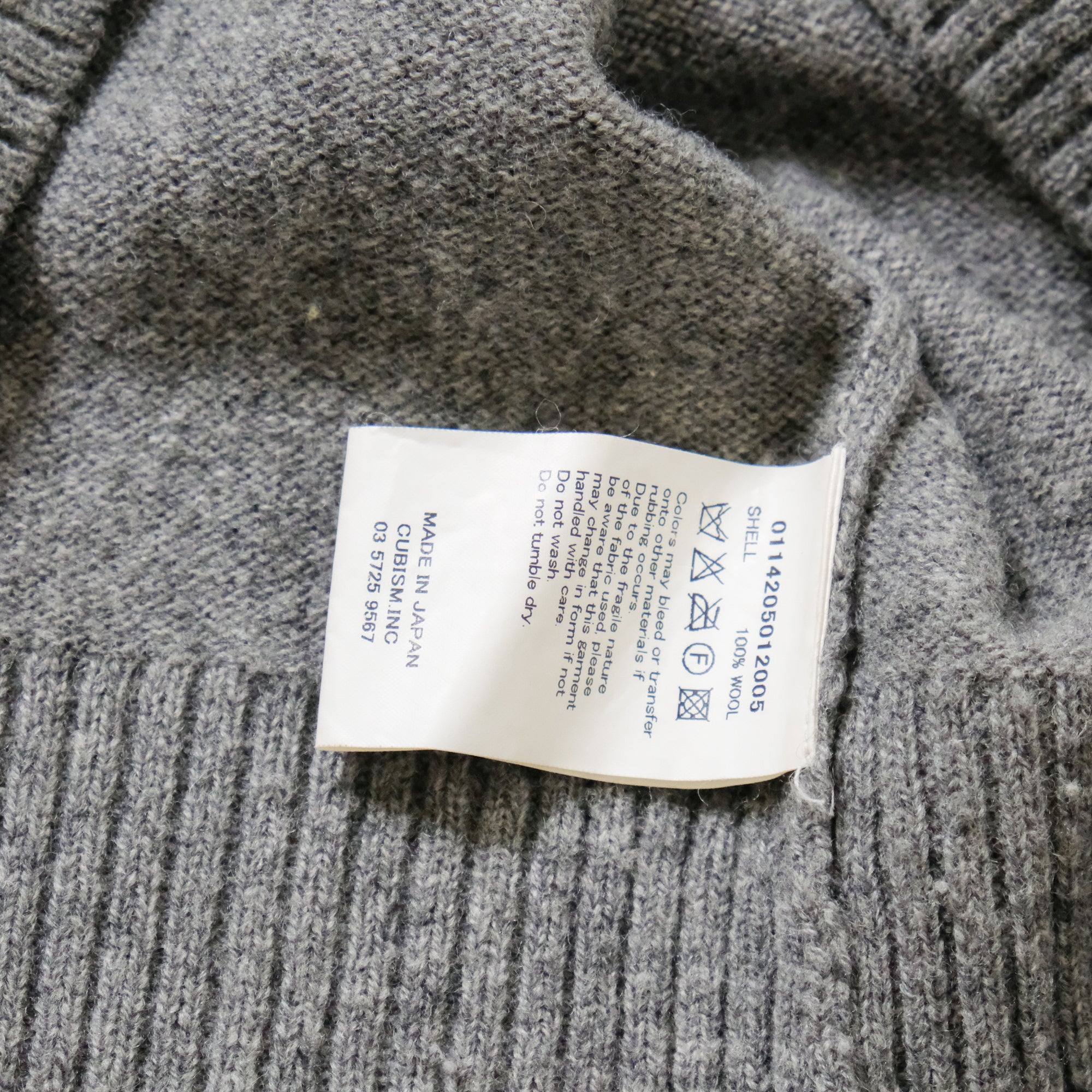 【visvim / ISLES KNIT SWEATER / SIZE 2】