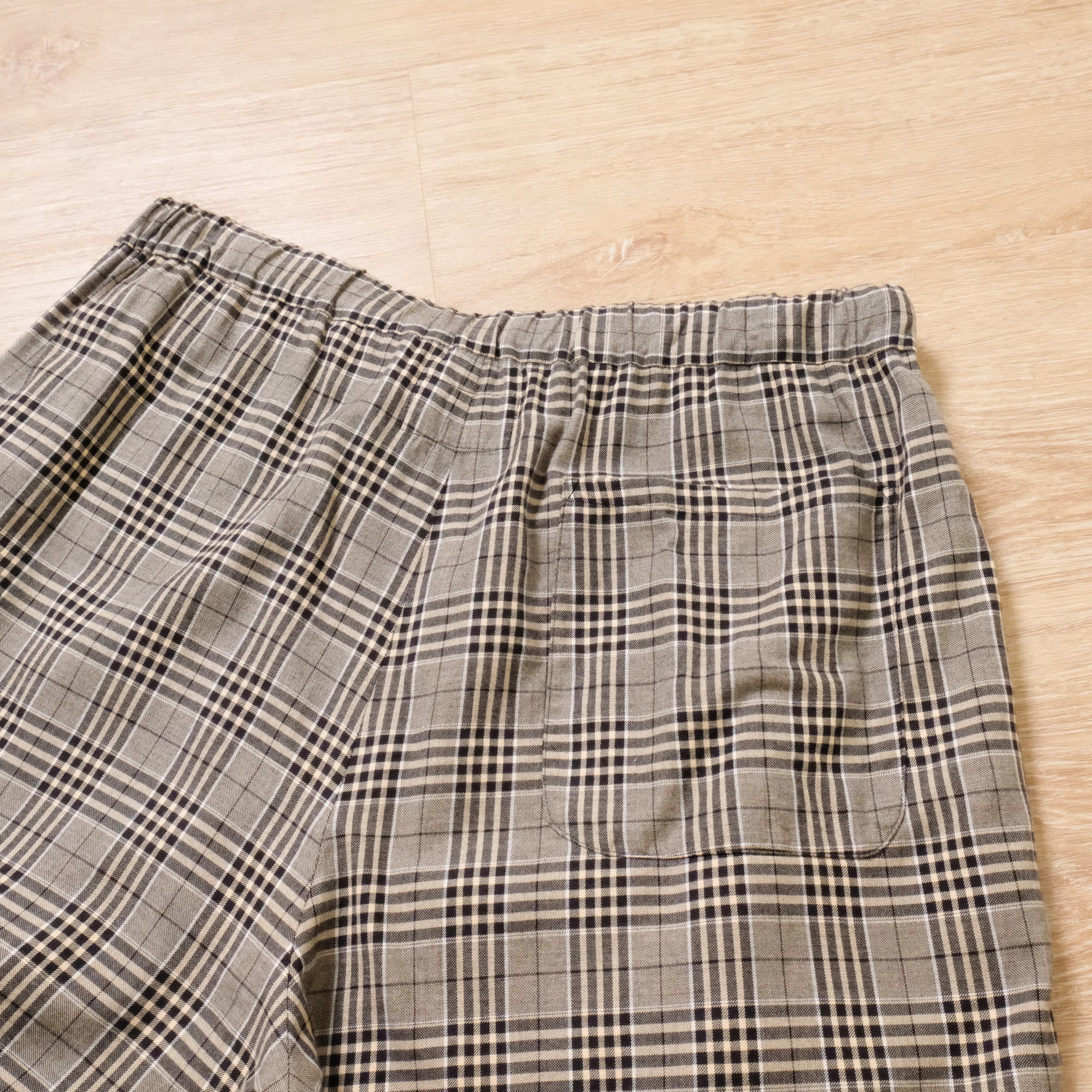 【NOWHAW / CHECK PANTS / SIZE 2】