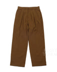 【FARAH JAPAN / TWO-TUCK WIDE TAPERED PANTS (BROWN) / SIZE 32】