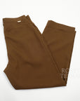 【FARAH JAPAN / TWO-TUCK WIDE TAPERED PANTS (BROWN) / SIZE 32】