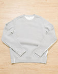 【AKA SIX BY SIMON BARKER / INVERTED CREW SWEAT GRAY / SIZE XL】