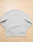 【AKA SIX BY SIMON BARKER / INVERTED CREW SWEAT GRAY / SIZE XL】