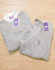 【THE NORTH FACE PURPLE LABEL / RUGBY SWEAT SHIRT & PANTS / SIZE L-34】