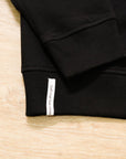 【AKA SIX BY SIMON BARKER / INVERTED CREW SWEAT BLACK / SIZE XL】