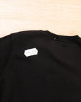 【AKA SIX BY SIMON BARKER / INVERTED CREW SWEAT BLACK / SIZE XL】