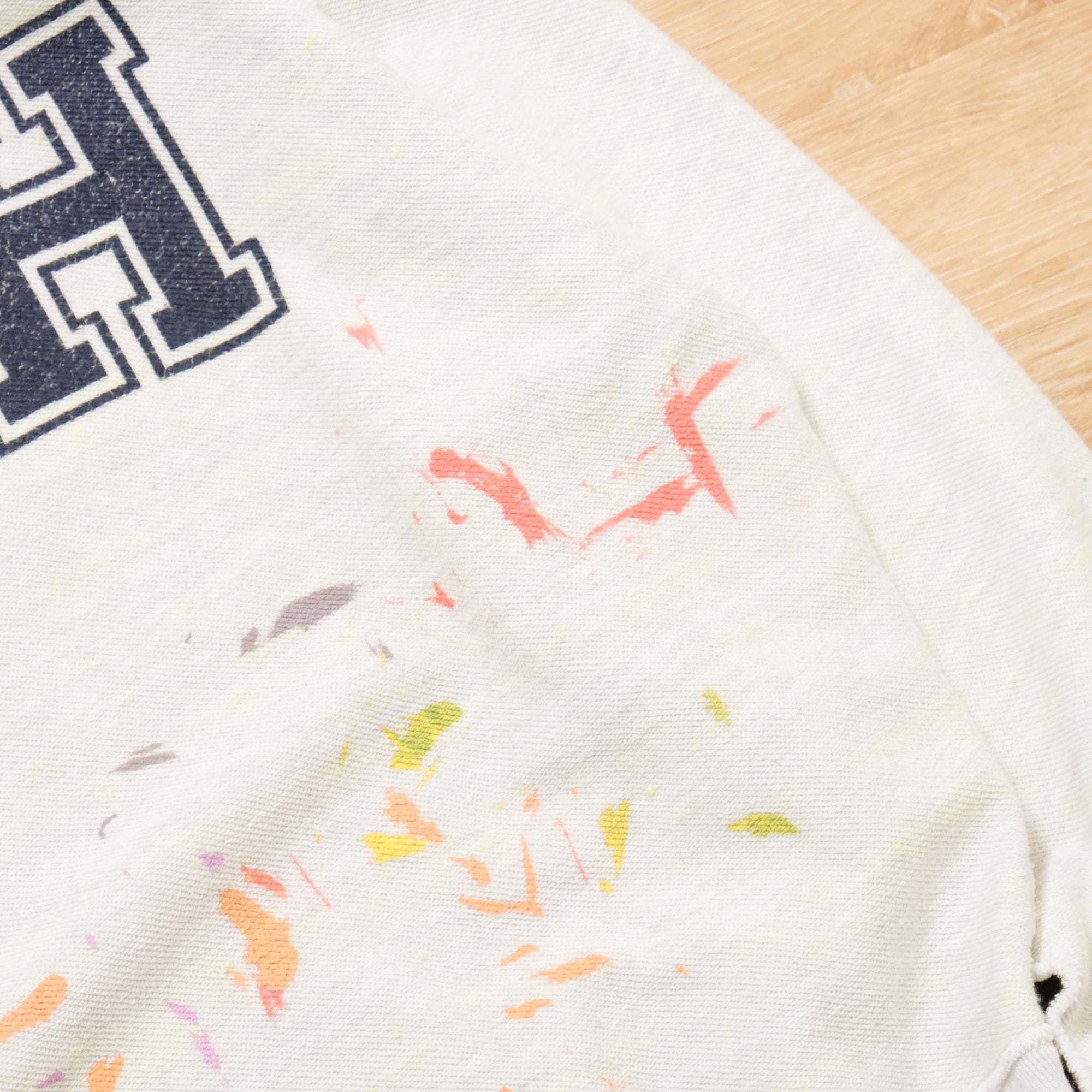 【AH.H x PAJA STUDIO x mocT / ACTION PAINTING 2 PIECE SWEAT / SIZE L】