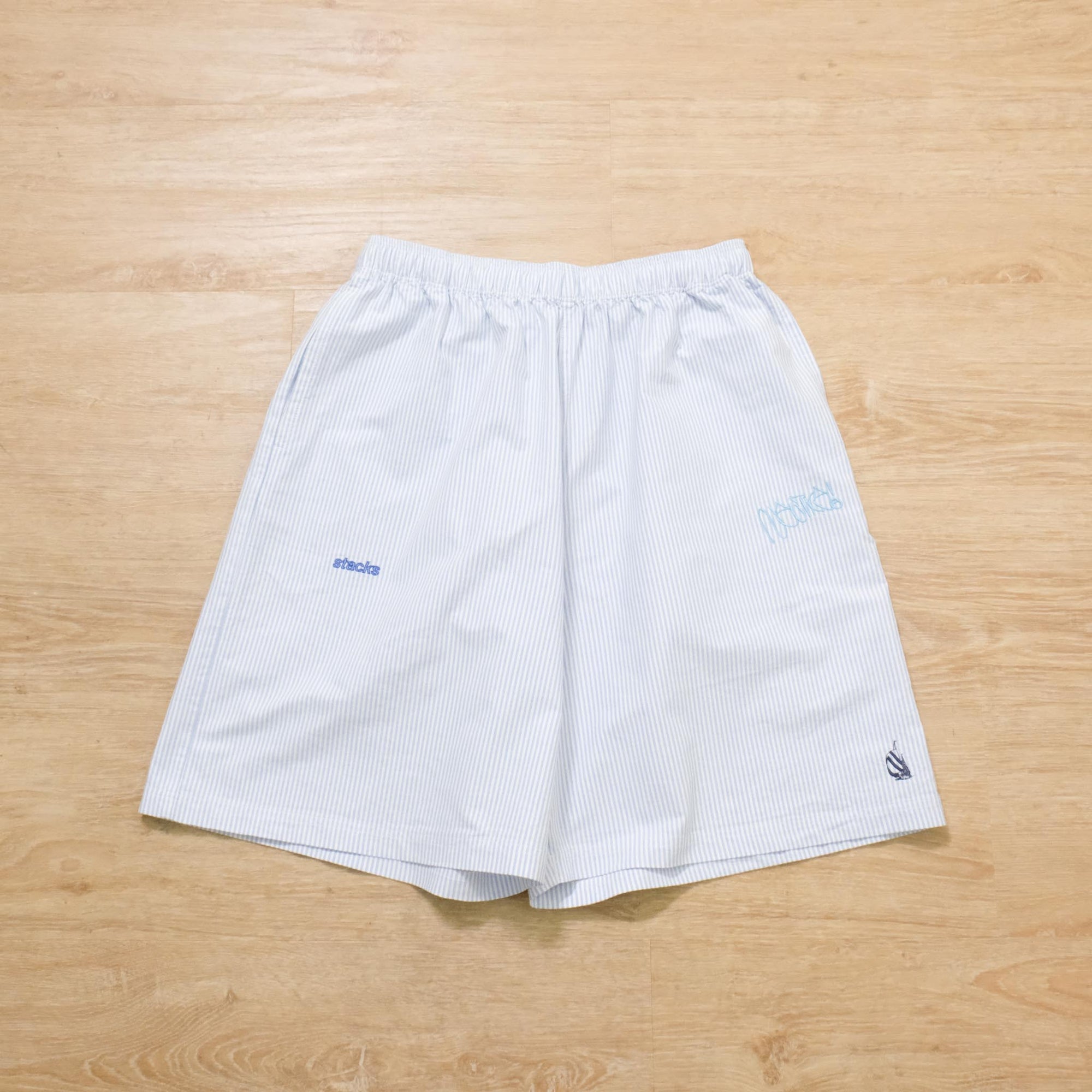 【NAUTICA JAPAN x stacks bookstore / OXFORD SHORTS &quot;JOTA&quot; / SIZE L】