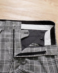 【ADULT ORIENTAL ROBES / SILHOUETTE TARTANS LINEN CHECK PANTS / SIZE 4】