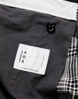 【ADULT ORIENTAL ROBES / SILHOUETTE TARTANS LINEN CHECK PANTS / SIZE 4】