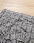 【ADULT ORIENTAL ROBES / SILHOUETTE TARTANS LINEN CHECK PANTS / SIZE 4】