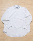 【90s Ralph Lauren / OXFORD B.D. SHIRT (YARMOUTH) / SIZE XL】