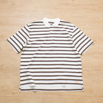 【GIMME FIVE X UNIVERSAL PRODUCTS / BORDER STRIPE POLO / SIZE 3】