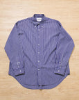 【GRAPHPAPER / THOMAS MASON LS BD SHIRT NAVY / SIZE 2】