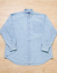 【POLO by Ralph Lauren FOR BEAMS / 'THE BIG FIT' CHAMBRAY SHIRT / SIZE L】