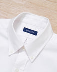 【NAUTICA JAPAN / OXFORD B.D. SHIRT WHITE / SIZE M】