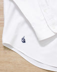 【NAUTICA JAPAN / OXFORD B.D. SHIRT WHITE / SIZE M】