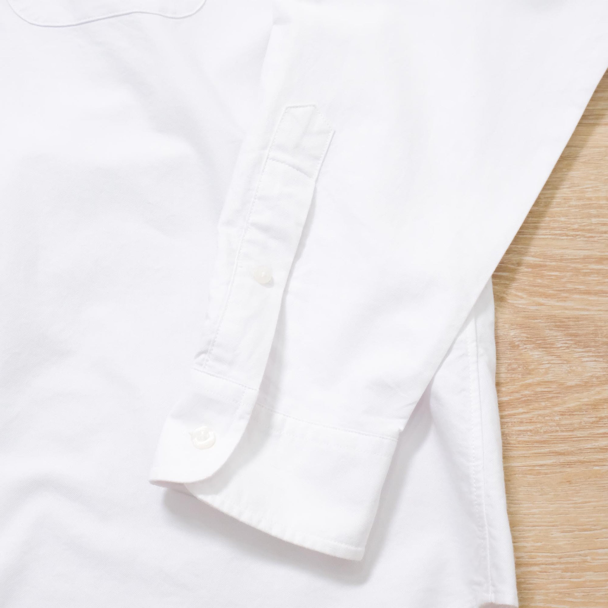 【NAUTICA JAPAN / OXFORD B.D. SHIRT WHITE / SIZE M】