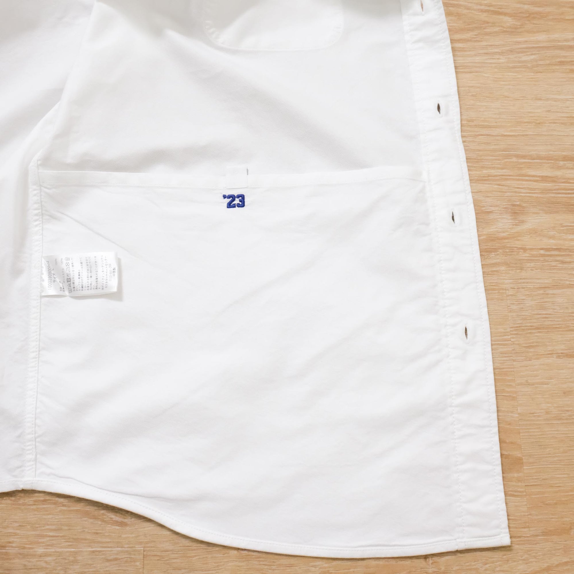 【CAHLUMN / MAGAZINE POCKET OXFORD BD / SIZE L】