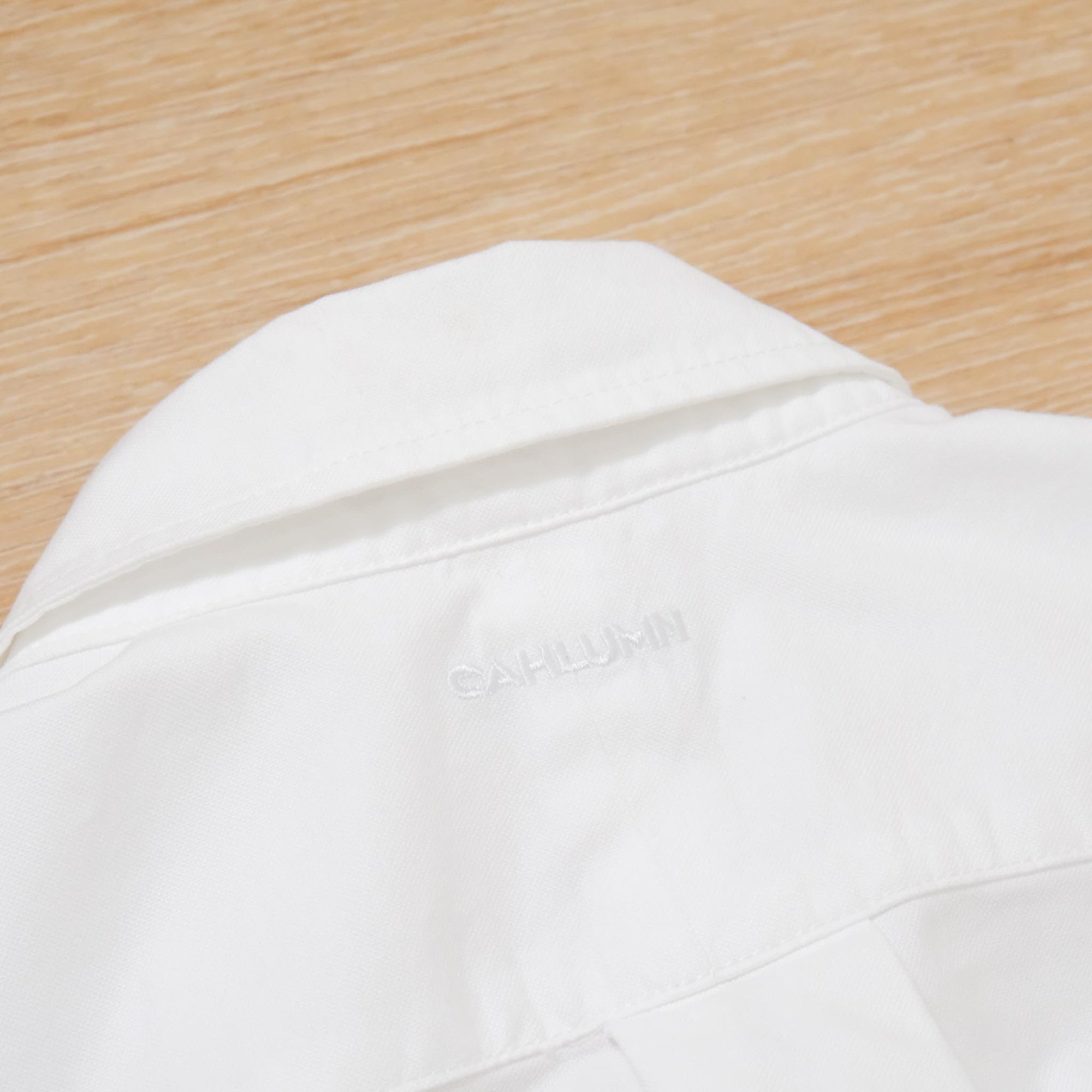 【CAHLUMN / MAGAZINE POCKET OXFORD BD / SIZE L】