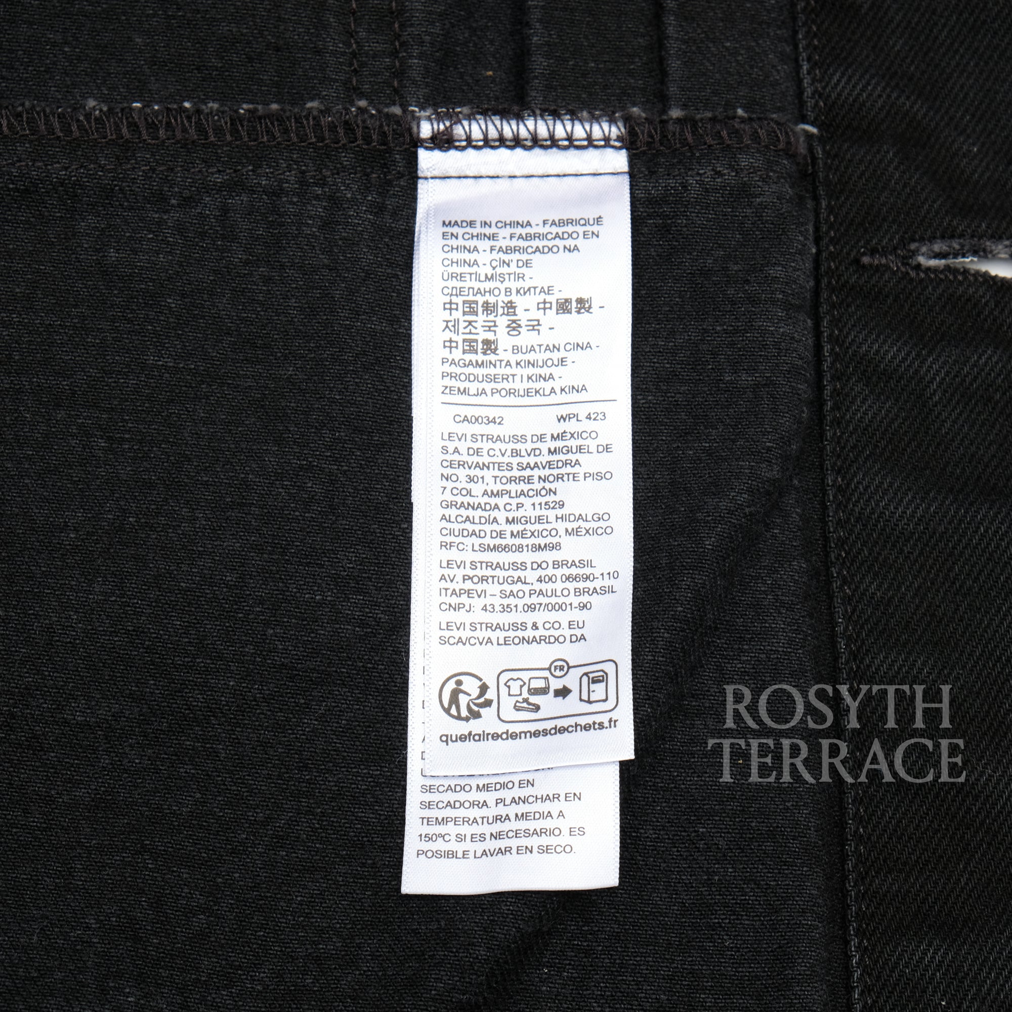 【Levi&#39;s x 417 EDIFICE / TYPE 1 TRUCKER JKT &#39;COLLARLESS&#39; / SIZE M】