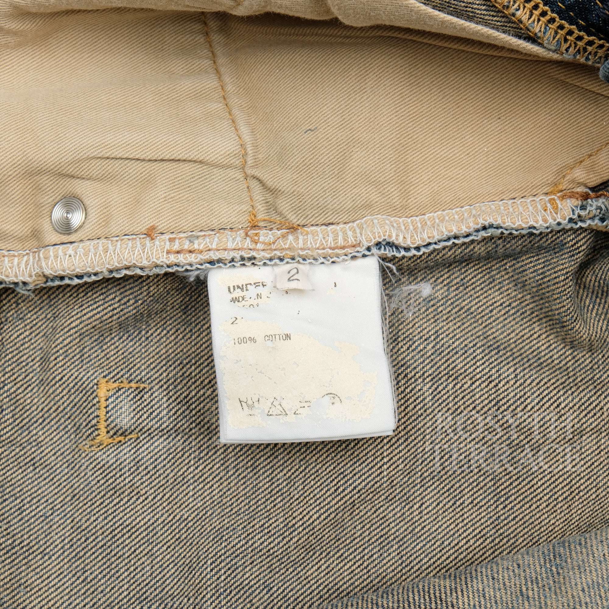 【UNDERCOVER / 68 &#39;SILVER&#39; YARN / SIZE 2】