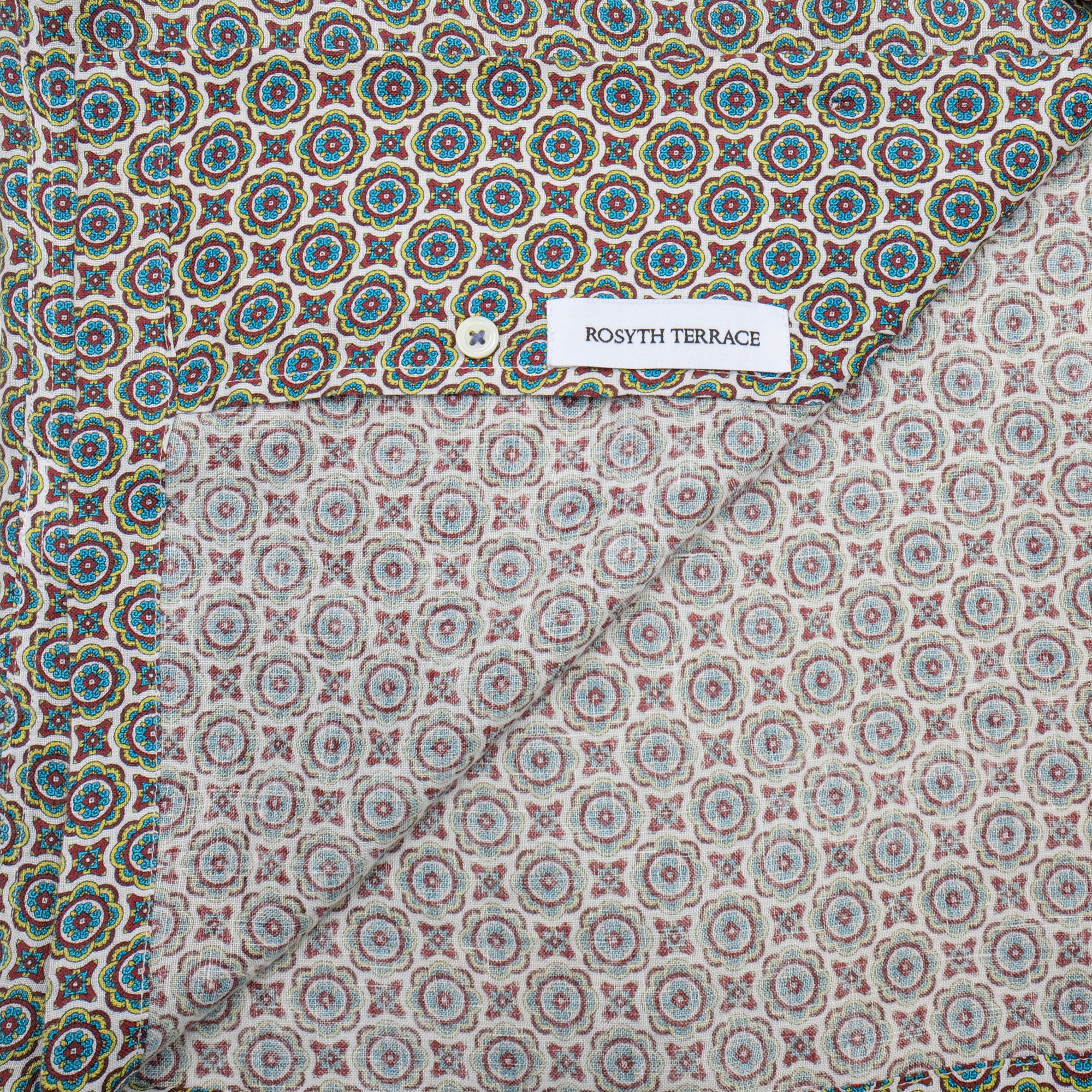 【ROSYTH TERRACE / COASTAL SHIRT SS (MEDALLION) / LINEN】