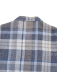 【ROSYTH TERRACE / COASTAL SHIRT SS (PLAID) / LINEN】