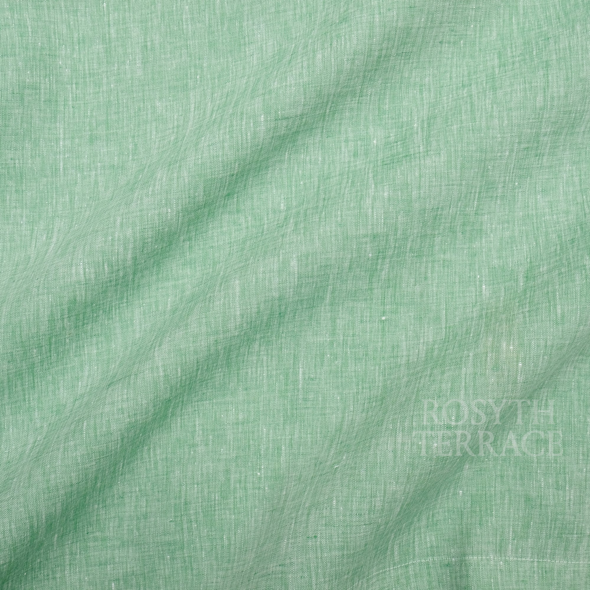 【ROSYTH TERRACE / COASTAL SHIRT SS (MINT) / MELANGE LINEN】