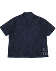 【ROSYTH TERRACE / COASTAL SHIRT SS (MIDNIGHT FLORAL) / JACQUARD】