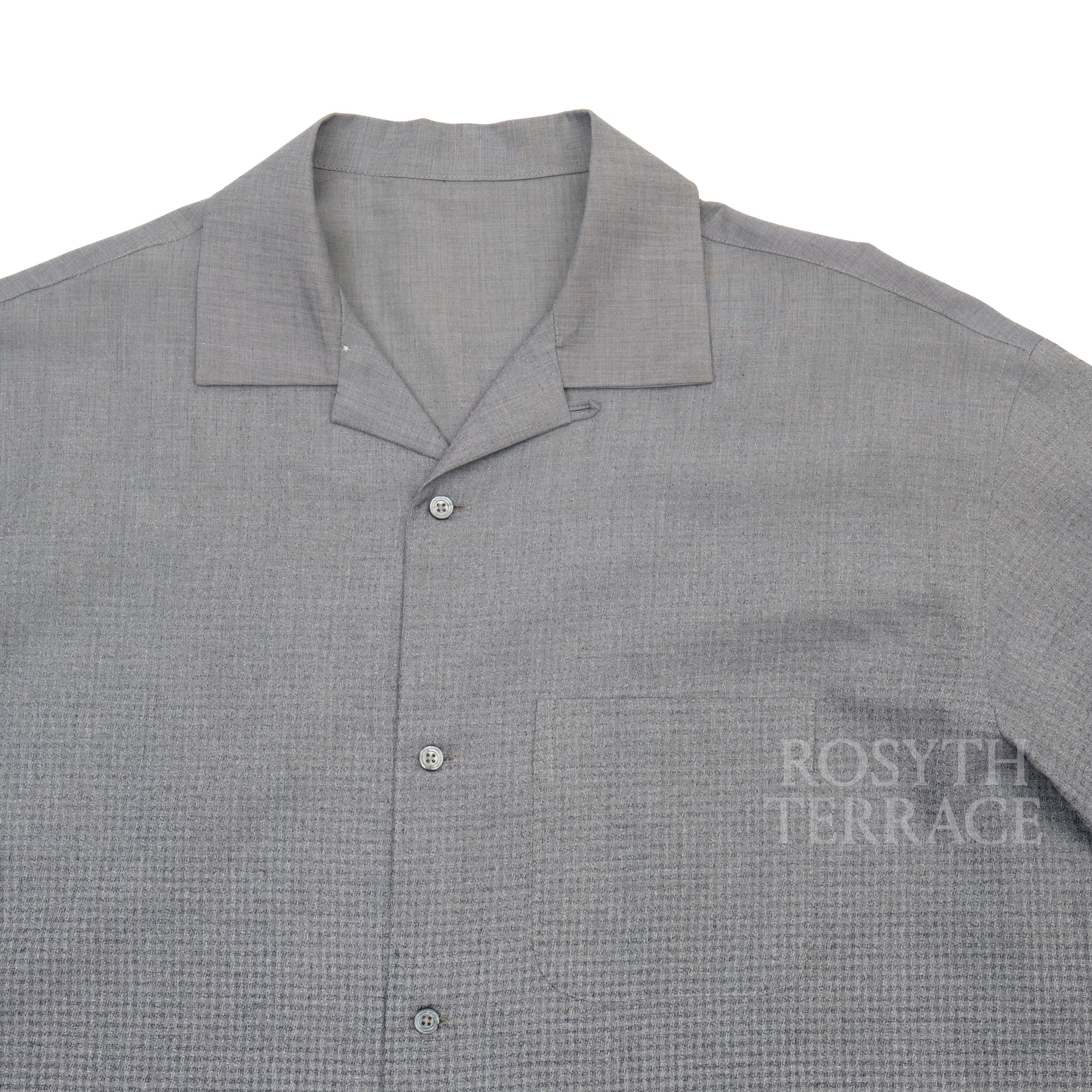 【ROSYTH TERRACE / COASTAL SHIRT SS (GRADIENT CHECK) / COTTON】