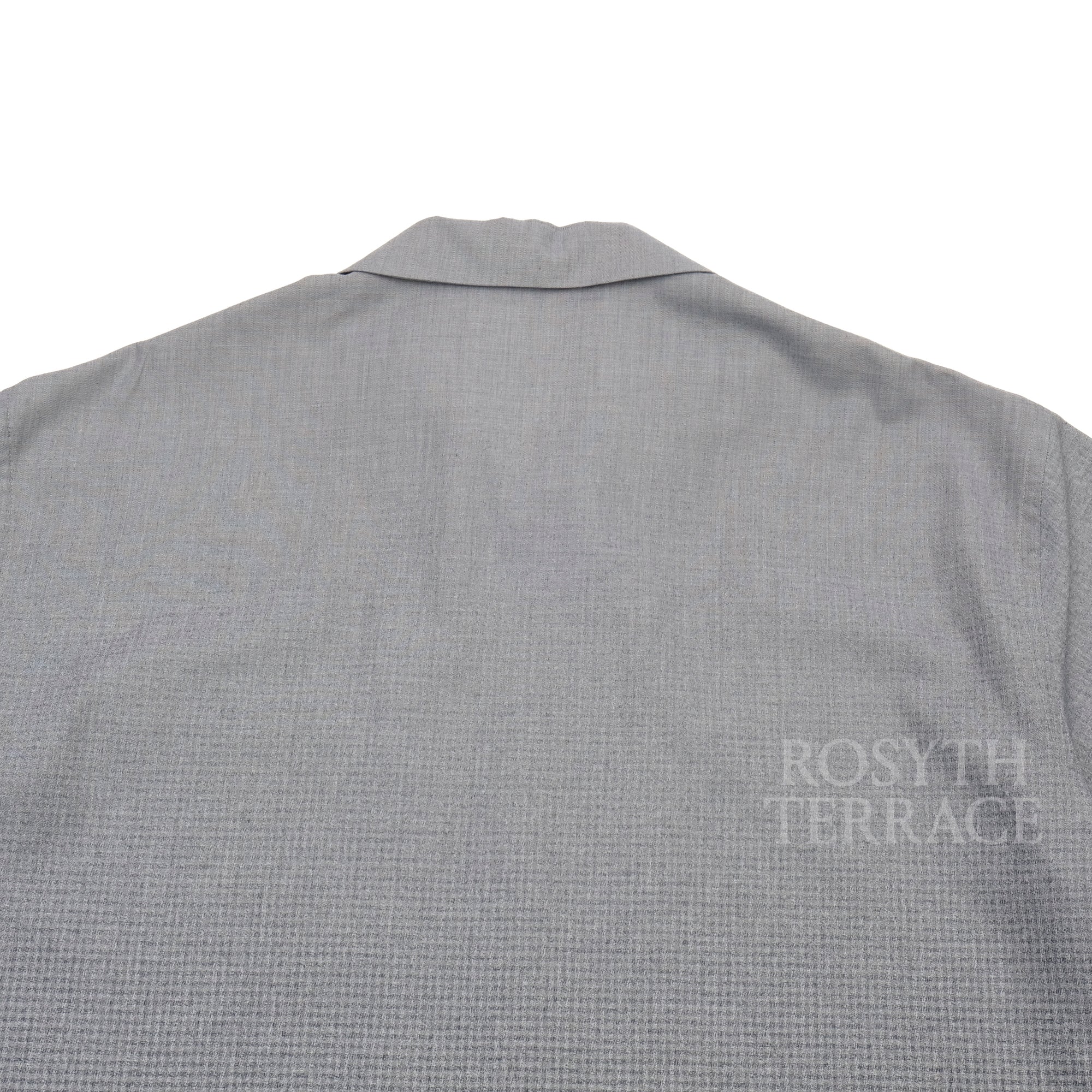 【ROSYTH TERRACE / COASTAL SHIRT SS (GRADIENT CHECK) / COTTON】