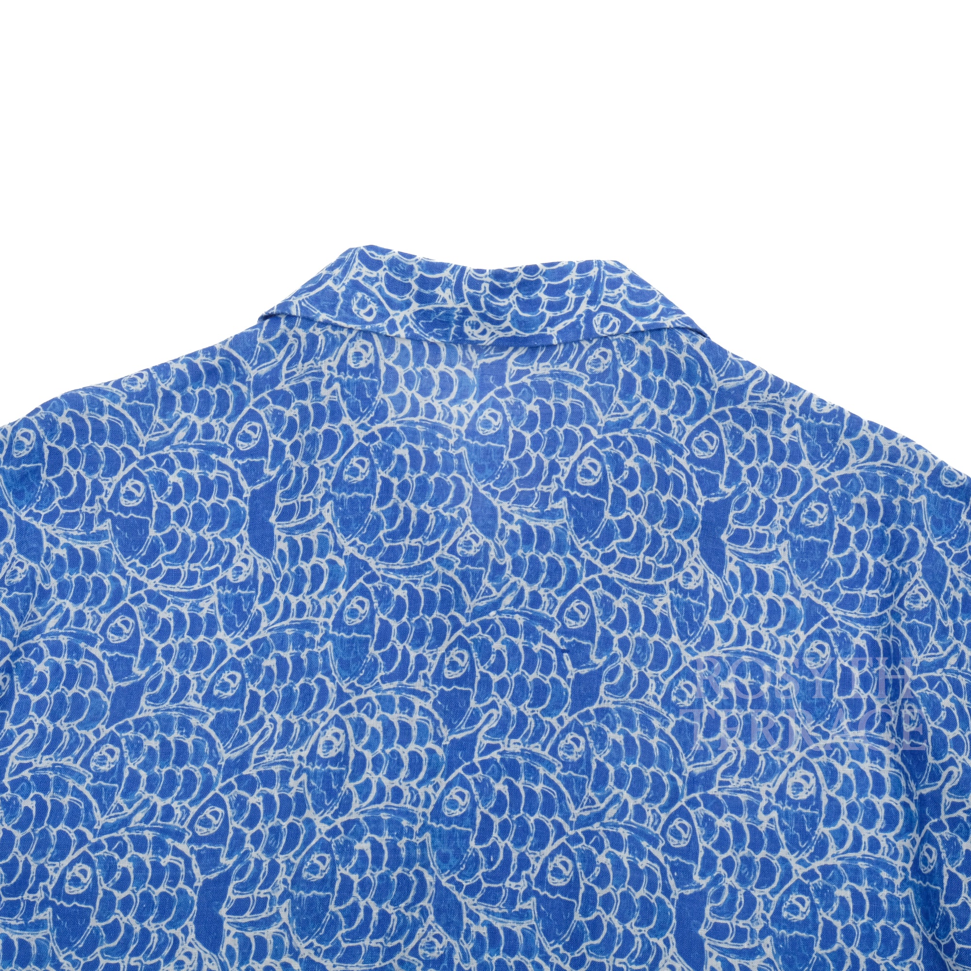 【ROSYTH TERRACE / COASTAL SHIRT SS (KOI) / LINEN】