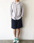 【FUTURE PRIMITIVE / FP REVERE COLLAR SHIRT (STRIPE) / SIZE M】