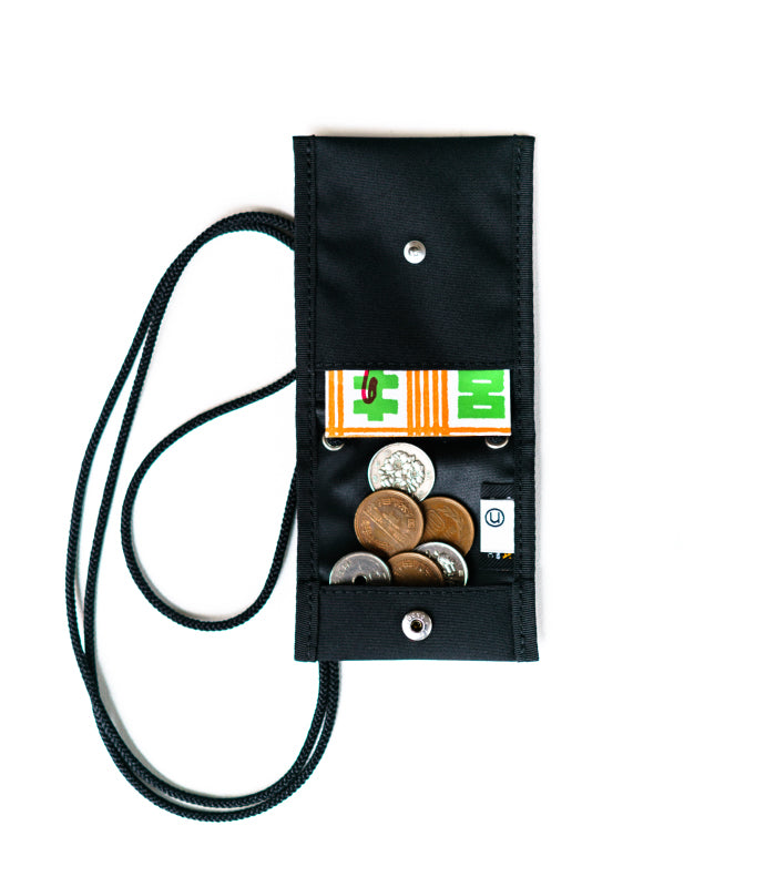 【nonnative x スタイリスト私物 / MATATABI WALLET CORDURA (BLACK) / OS】